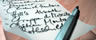 zettel und stift